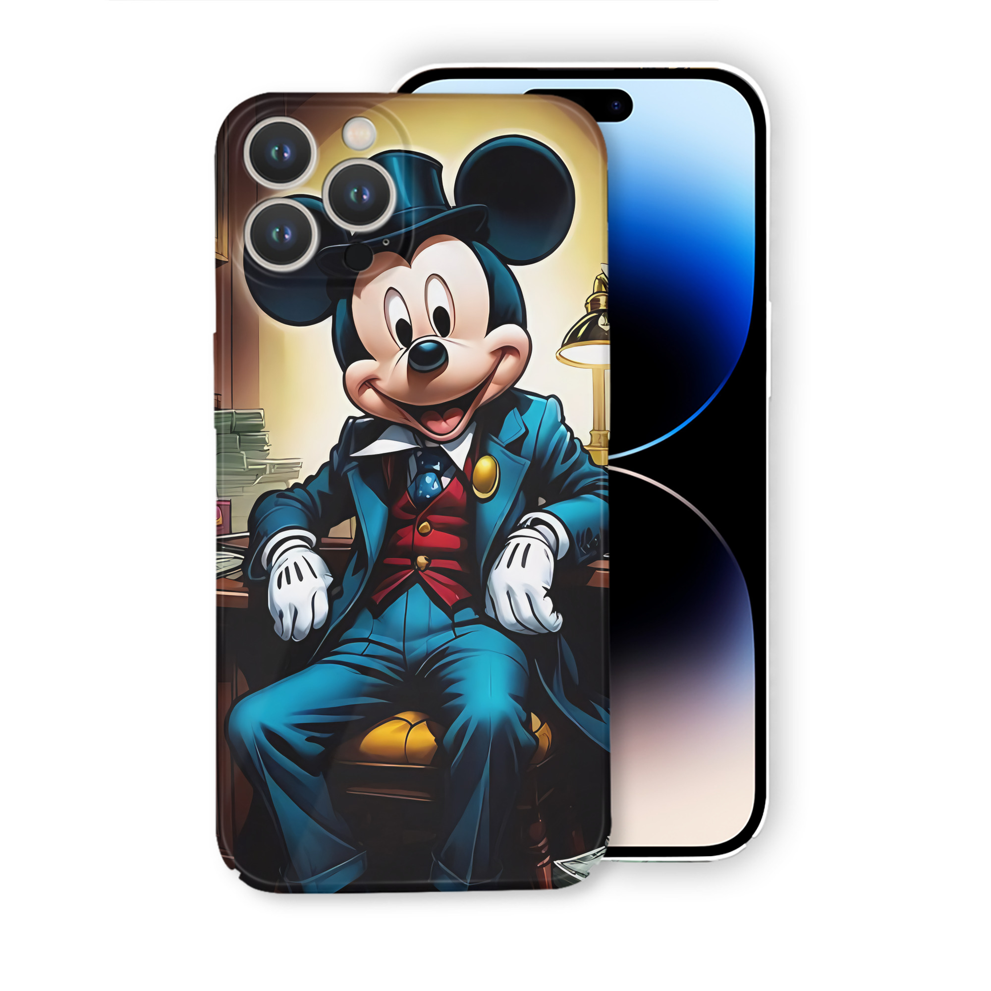 （画像用） ミッキーマウス Mickey Mouse 【iPhone 14シリーズ対応】ハードケース